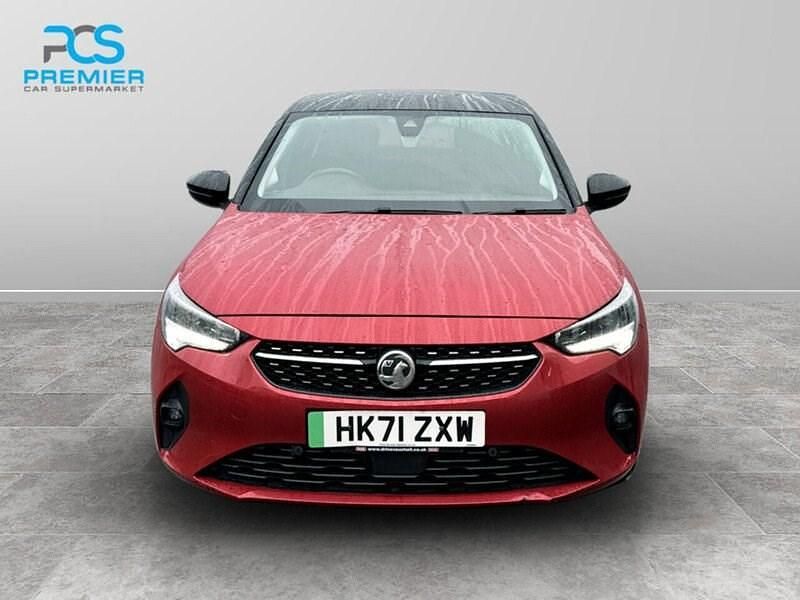 Used Vauxhall Corsa-e Elite 100 kW (136 HP) 2021 Red Hatchback