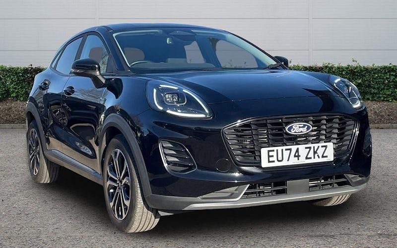 Used Ford Puma Titanium 125 HP (91 kW) 2024 Black Hatchback