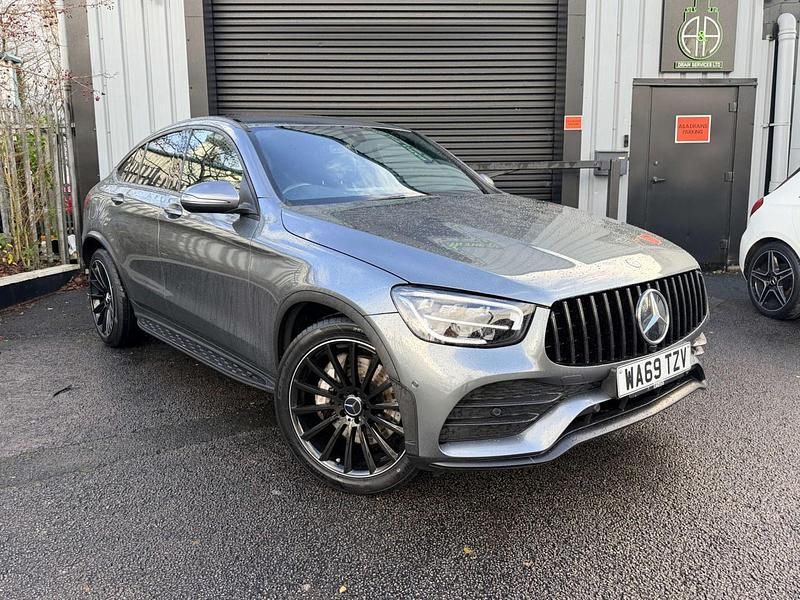 Grey Used 2019 Mercedes GLC220 AMG line Coupe | £21,000 (Super price) - Image 1/4
