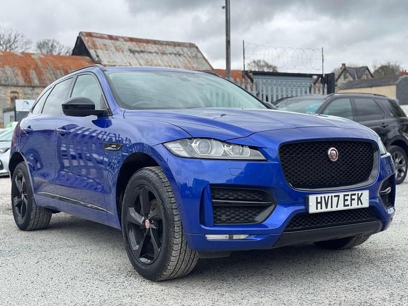 Used Jaguar F-Pace R-Sport 240 HP (176 kW) 2017 Blue SUV