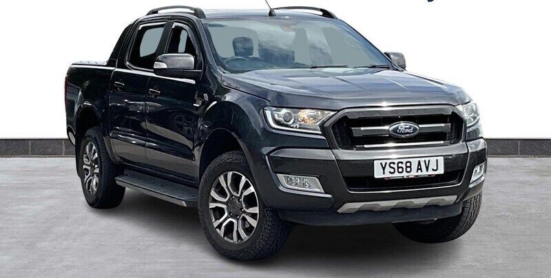 Grey Used 2018 Ford Ranger Wildtrack Pickup | £14,995 (Fair price) - Image 1/4