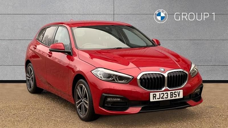 Red Used 2023 BMW 118 Sport Line Hatchback | £17,995 (Good price) - Image 1/4