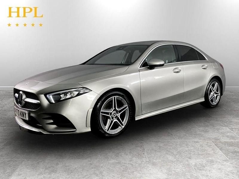 Used Mercedes A150 AMG line 150 HP (110 kW) 2020 Silver Sedan