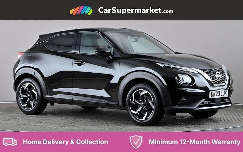 Black Used 2023 Nissan Juke N-Connecta SUV | £12,697 (Fair price) - Image 1/4