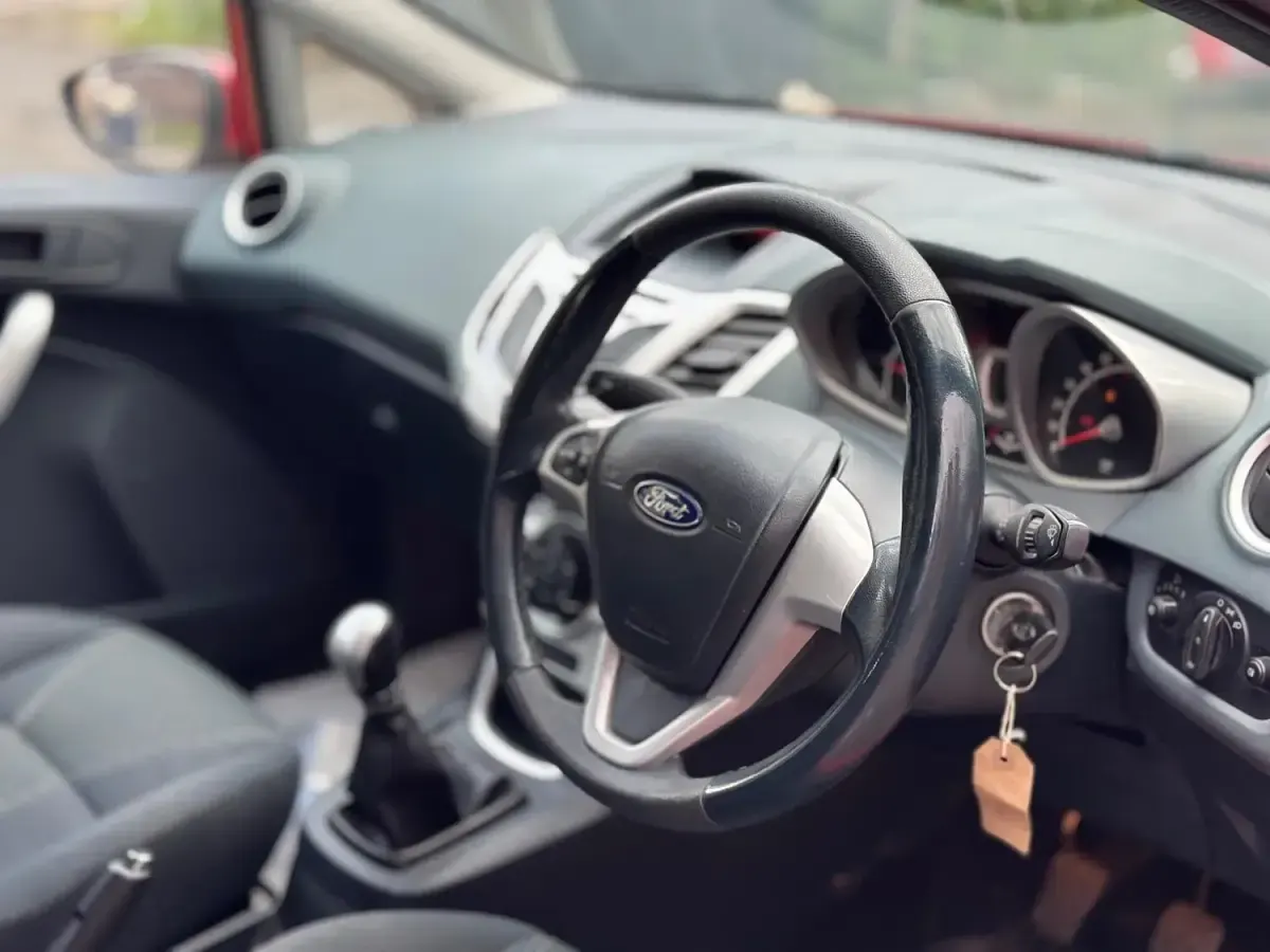 Used Ford Fiesta Zetec 96 HP (70 kW) 2010 Red Hatchback