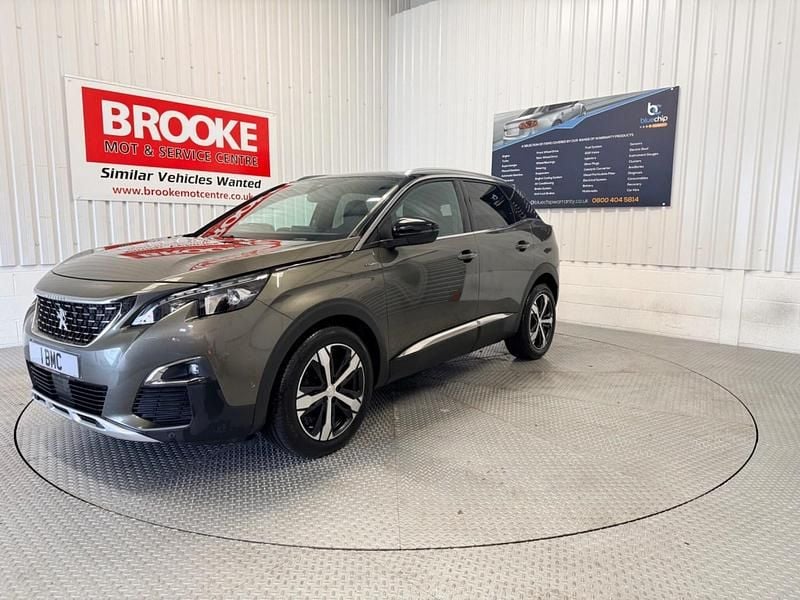 Used Peugeot 3008 GT-line 2018 Grey Hatchback