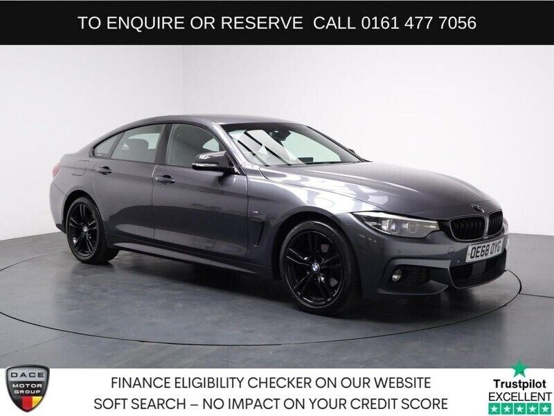Grey Used 2019 BMW 420 M Sport Coupe | £14,990 (Fair price) - Image 1/3