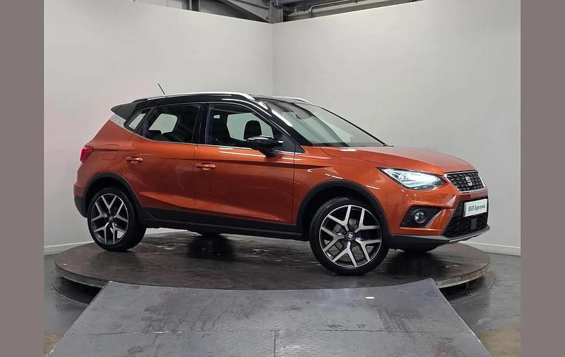 Used Seat Arona XCELLENCE Lux 115 HP (84 kW) 2019 Orange SUV