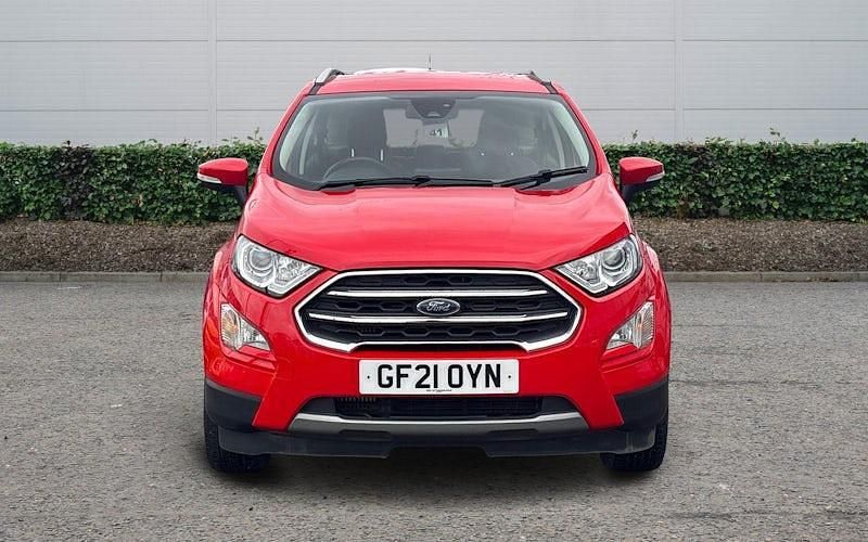Used Ford Ecosport Titanium 125 HP (91 kW) 2021 Red SUV