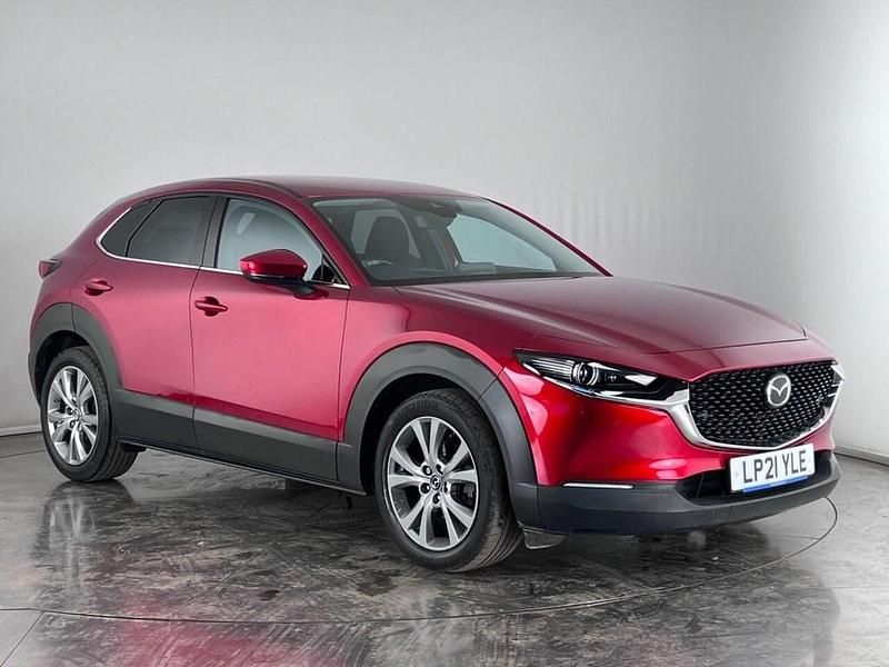 Red Used 2021 Mazda CX-30 Inclusive SUV | £14,150 (Good price) - Image 1/3