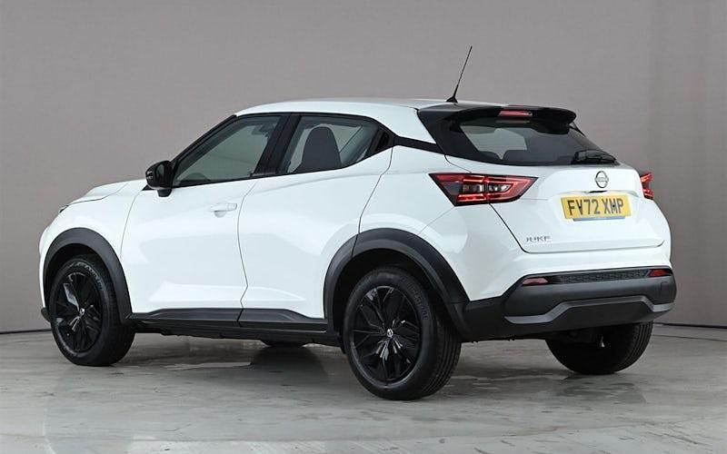 Used Nissan Juke Acenta 114 HP (83 kW) 2023 White SUV