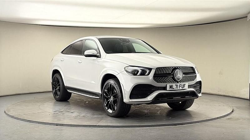 Used Mercedes GLE400 AMG line 330 HP (242 kW) 2021 Selenite grey Coupe