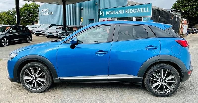Used Mazda CX-3 Inclusive 105 HP (77 kW) 2015 Blue SUV