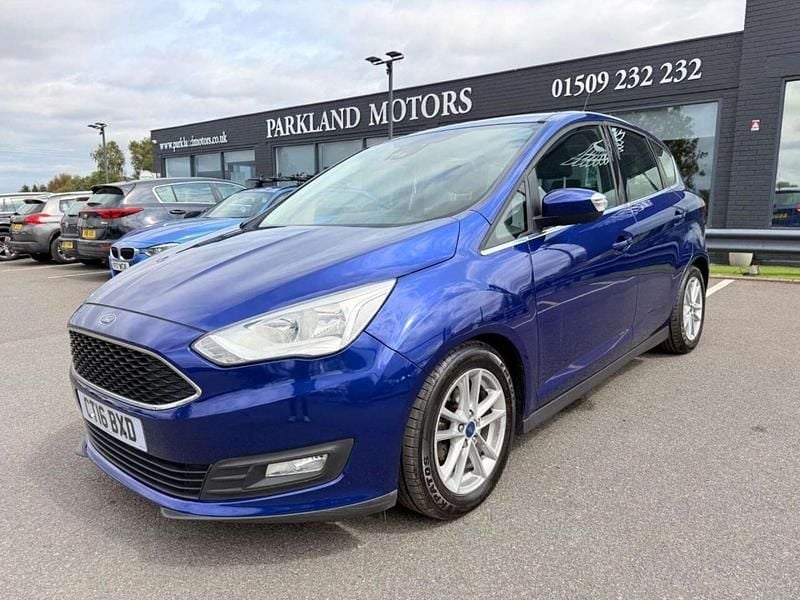 Used Ford C-MAX Zetec 120 HP (88 kW) 2016 Blue MPV