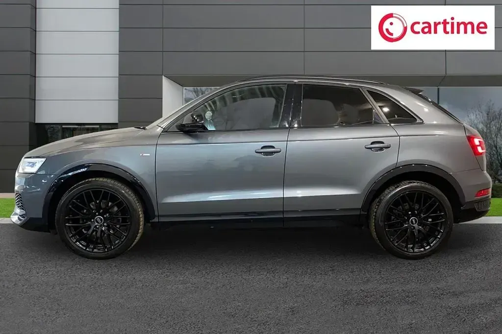 Used Audi Q3 Black Edition 150 HP (110 kW) 2018 Grey SUV