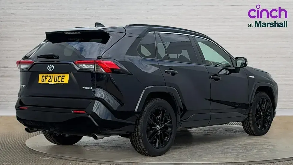Used Toyota RAV4 Hybrid Edition 218 HP (160 kW) 2021 Black SUV