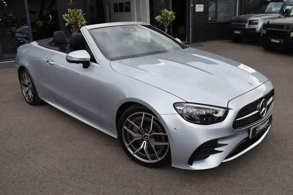 Used Mercedes E300 AMG Line Premium 2021 Silver Cabriolet