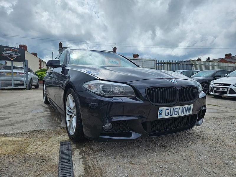 Black Used 2011 BMW 520 M Sport Sedan | £4,495 (Expensive) - Image 1/4