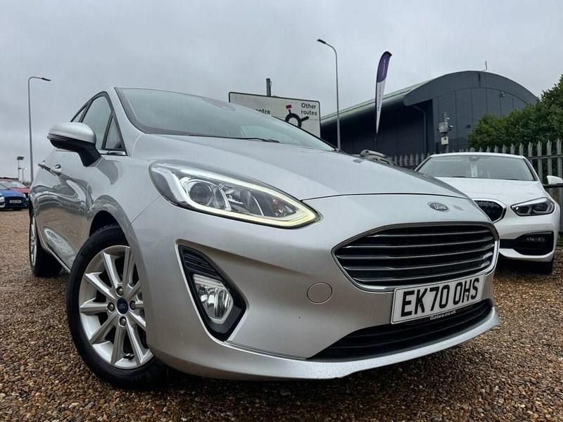 Silver Used 2020 Ford Fiesta Titanium Hatchback | £7,991 (Fair price) - Image 1/4