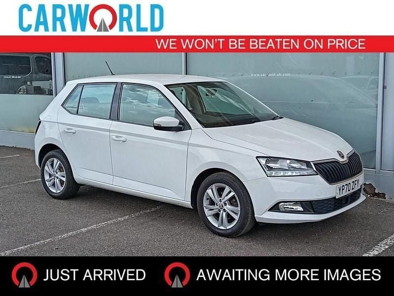 White Used 2020 Skoda Fabia SE Hatchback | £9,700 (Good price) - Image 1/3