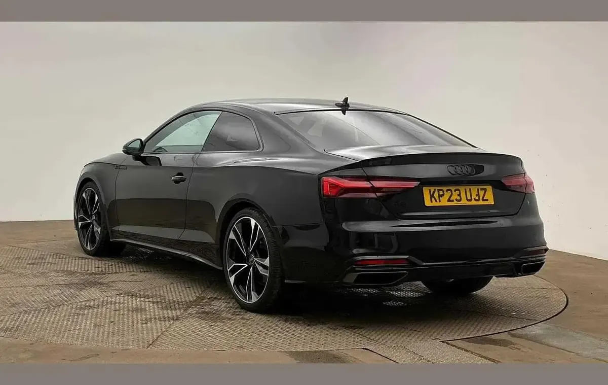 Used Audi A5 Black Edition 150 HP (110 kW) 2023 Black Coupe
