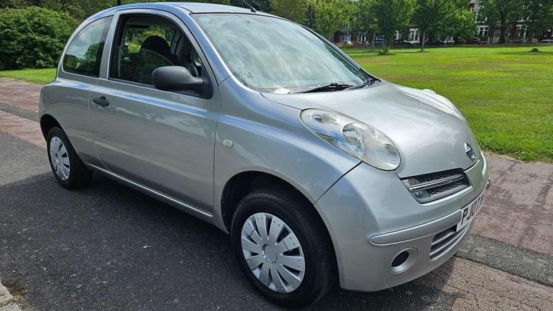 Silver Used 2007 Nissan Micra Hatchback | £2,475 (A bit pricey) - Image 1/4