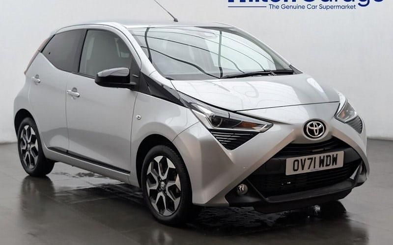 Silver Used 2021 Toyota Aygo Trend Hatchback | £10,250 (Fair price) - Image 1/4