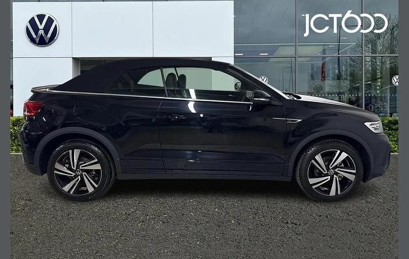 New VW T-Roc Cabriolet R-line 150 HP (110 kW) 2025 Black Cabriolet