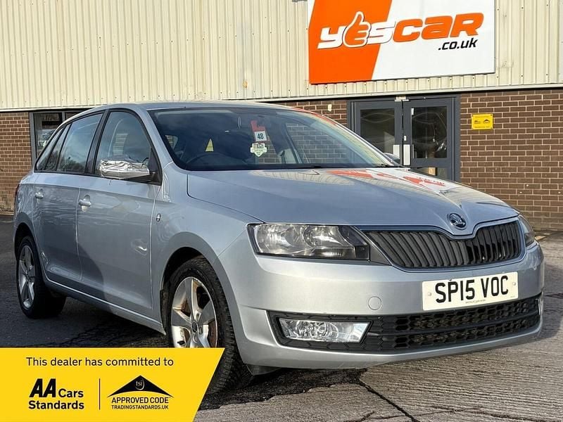 Used Skoda Rapid SE 2015 Silver Hatchback