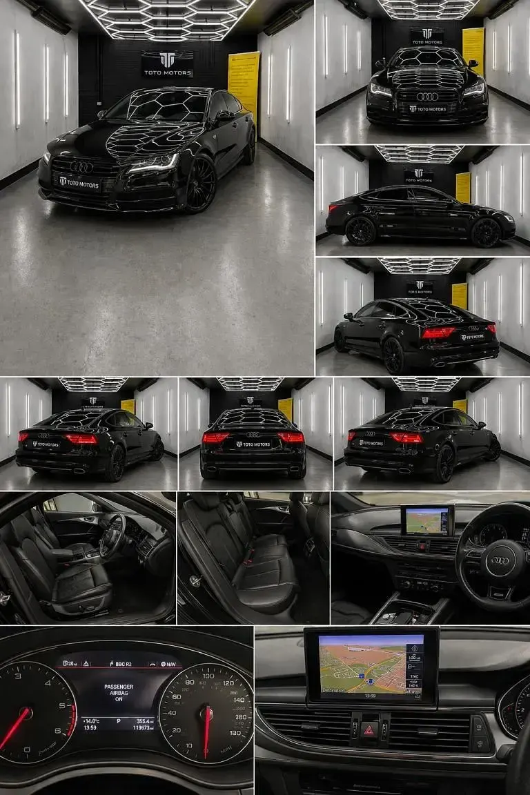 Used Audi A7 S-Line 2011 Black Hatchback