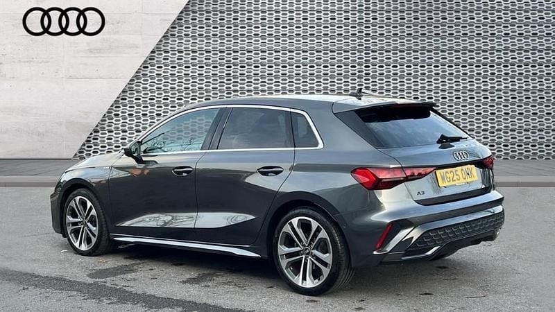 Used Audi A3 S-Line 150 HP (110 kW) 2025 Grey Hatchback