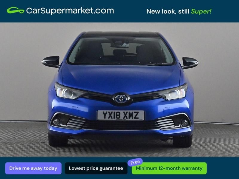 Used Toyota Auris Design 136 HP (100 kW) 2018 Blue/black Hatchback