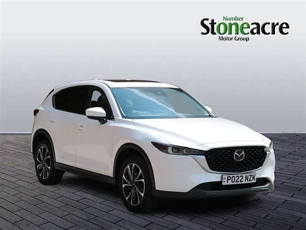 White Used 2022 Mazda CX-5 Inclusive SUV | £19,995 (Good price) - Image 1/4