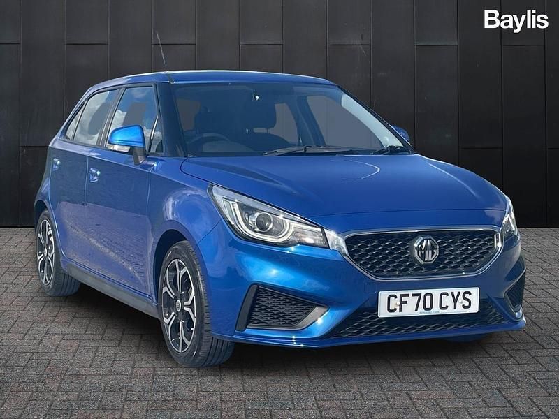 Blue Used 2020 MG MG3 Excite Hatchback | £8,995 (Fair price) - Image 1/3