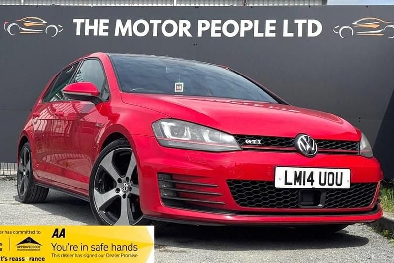 Red Used 2014 VW Golf VII GTI Hatchback | £8,495 (Good price) - Image 1/1