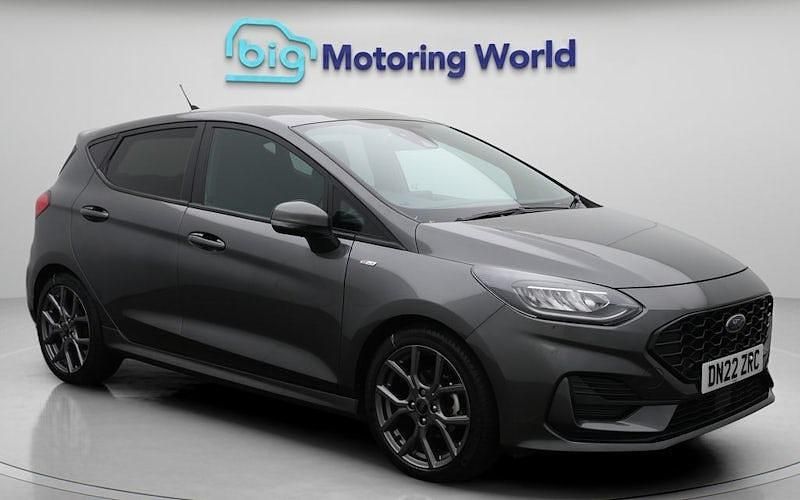 Grey Used 2022 Ford Fiesta ST-Line Hatchback | £12,600 (Fair price) - Image 1/4
