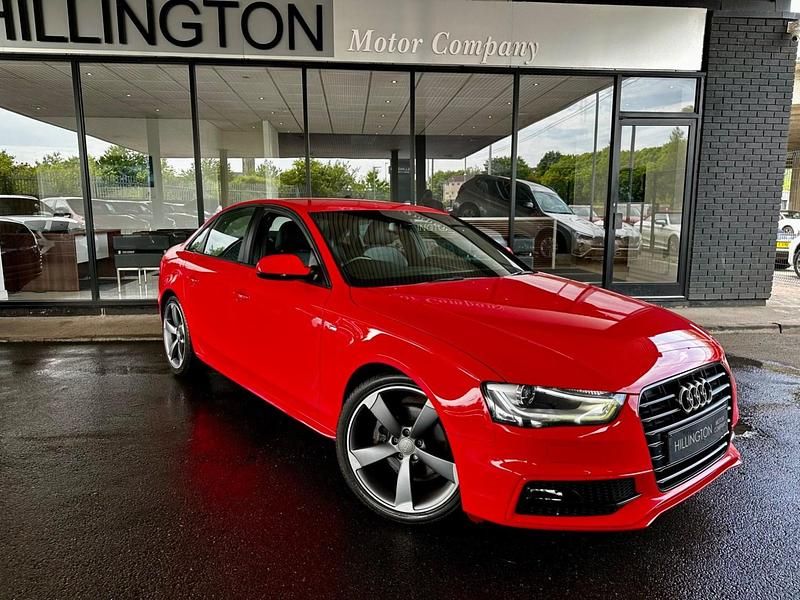 Red Used 2013 Audi A4 Black Edition Sedan | £6,795 (Fair price) - Image 1/4