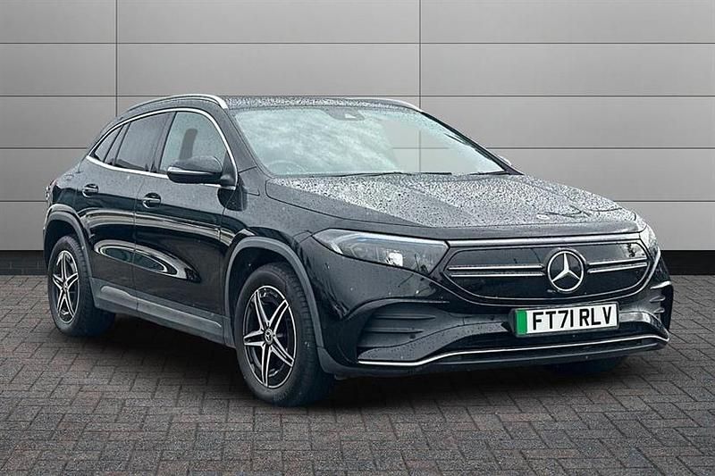 Black Used 2021 Mercedes EQA250 AMG line SUV | £18,850 (Fair price) - Image 1/4
