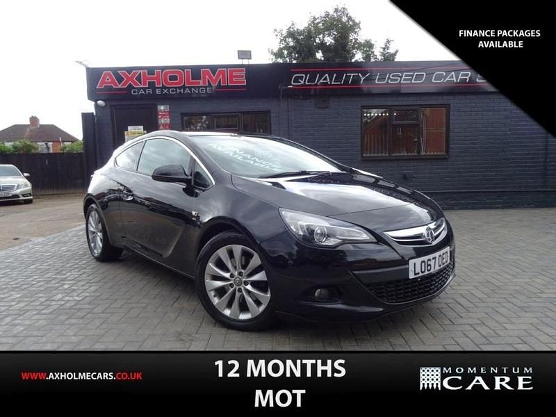 Black Used 2018 Vauxhall Astra GTC SRi Hatchback | £5,495 (Fair price) - Image 1/4