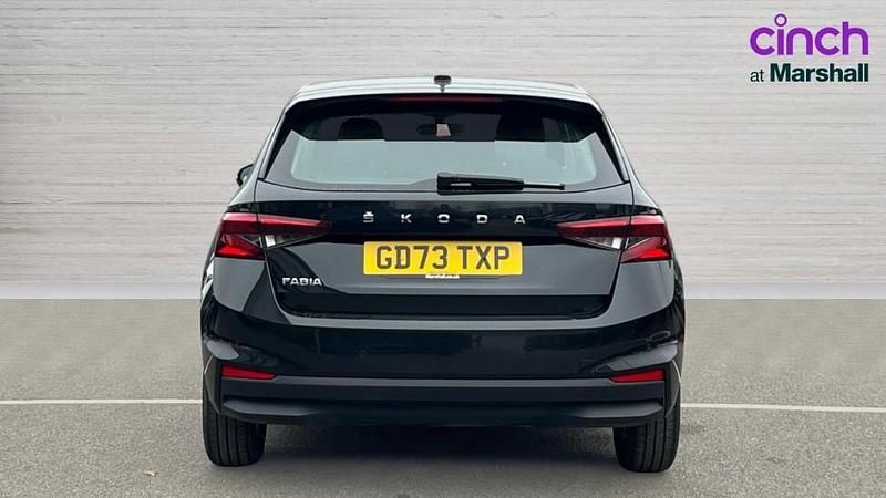 Used Skoda Fabia Comfort 110 HP (80 kW) 2024 Black Hatchback
