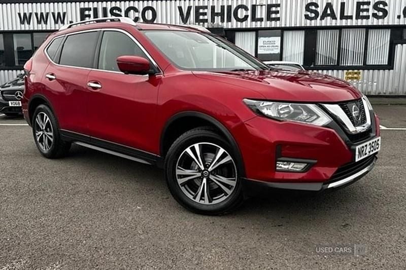 Used Nissan X-Trail N-Connecta 130 HP (95 kW) 2018 Red SUV