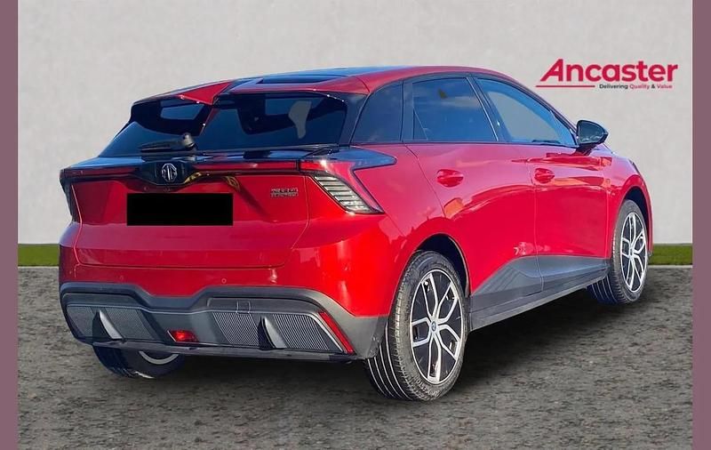 New MG MG4 EV Trophy 150 kW (204 HP) 2026 Tri coat  dynamic red Hatchback