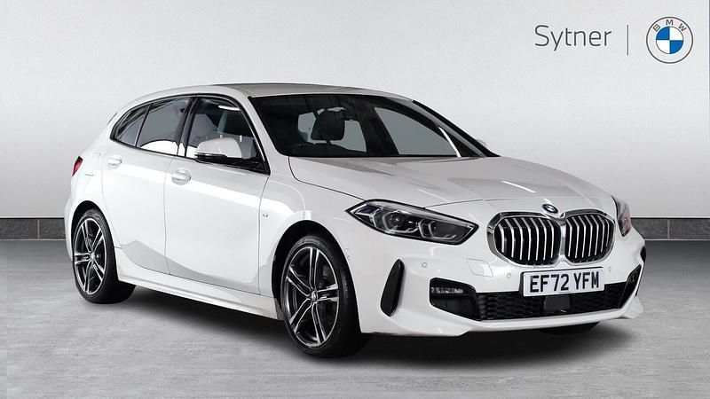 Used BMW 118 M Sport 134 HP (98 kW) 2023 White Hatchback