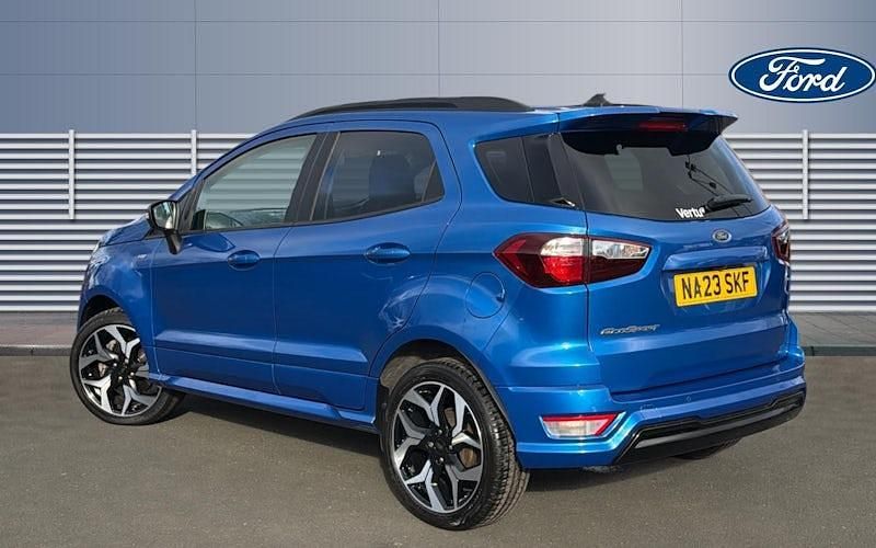Used Ford Ecosport ST-Line 125 HP (91 kW) 2022 Blue SUV