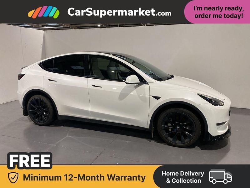 Used Tesla Model Y Long Range AWD 378 kW (514 HP) 2022 White SUV
