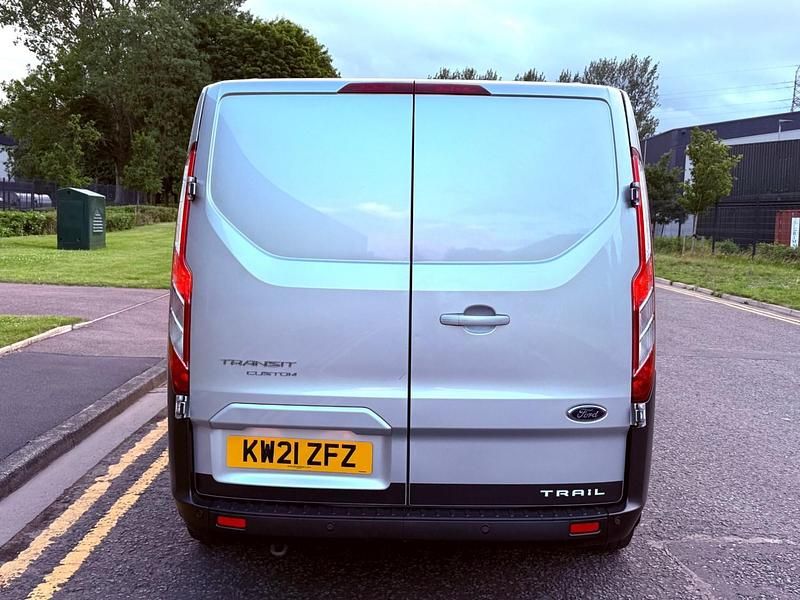 Used Ford Transit Custom 130 HP (95 kW) 2021 Silver Van