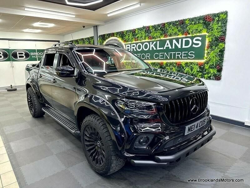 Used Mercedes X250 2018 Black Pickup