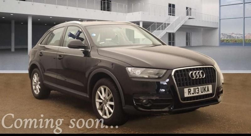 Black Used 2013 Audi Q3 Advanced SUV | £10,495 (Fair price) - Image 1/4