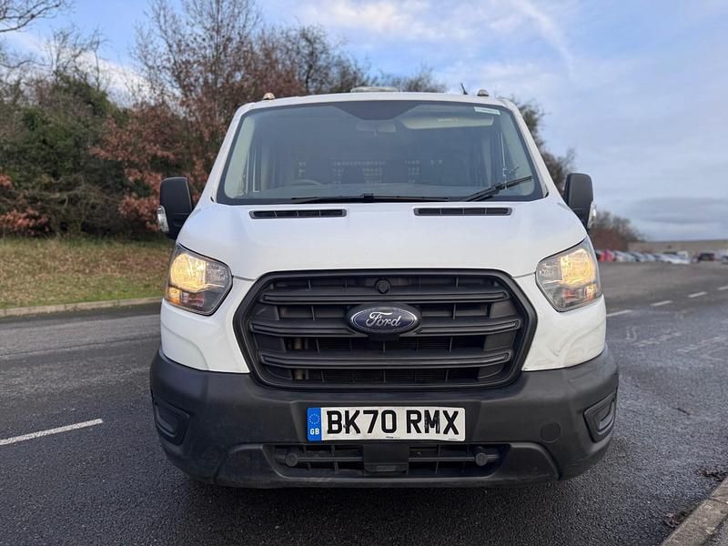 Used Ford Transit 130 HP (95 kW) 2020 White Cabriolet