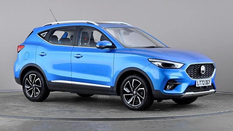Used MG ZS Exclusive 111 HP (81 kW) 2022 Blue Hatchback